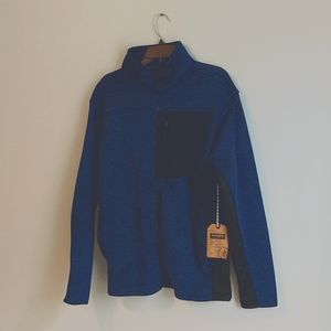 Rugby Men's Sweater Jacket Medium NWT